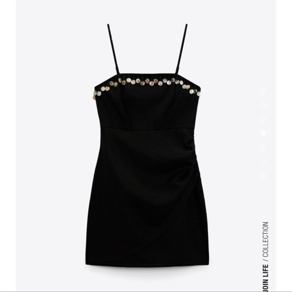Zara black dress